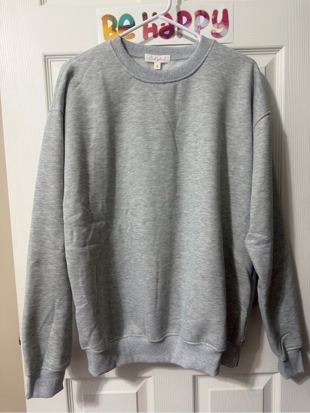 Light Gray Crewneck Sweatshirt - NWOT